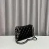 Bolso de hombro de lujo para mujer, bolso cruzado de diseñador, billetera C, bolso de cuero clásico, bolsos de diseñador, bolsos cruzados de moda en todas las categorías, bolso retro con tapa