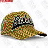 Ballkappen Bolivien Baseball Kostenlose 3D-Namensnummer nach Maß Teamlogo Bo-Hüte Bol Landreise Spanische Nation Bolivianische Flagge Kopfbedeckung