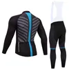 Conjuntos de corrida sublimação respirável zíper completo bib conjunto de bicicleta roupas jersey moletom masculino justo roupas de ciclismo de secagem rápida