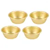 Bols 4 Pcs Riz Japonais Petit Cornichon En Acier Inoxydable Verre Style Coréen Soupe Salade Multi-fonction Bol