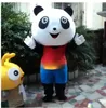 halloween söt panda Maskot Kostymer Tecknad karaktär Outfit Kostym Xmas Utomhusfest Outfit Vuxenstorlek PR Reklam Kläder