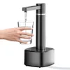 Wasserpumpen Wasserflaschenpumpe Automatischer elektrischer Wasser-Gallonen-Pumpenspender Desktop-USB-wiederaufladbarer 3-Gang-Wasserpumpenspender mit Ständer 230707