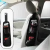 Novo organizador de carro em tecido à prova d'água para carro, assento para veículo, telefone lateral, bolso para armazenamento com vários bolsos, bolsa para pendurar no carro