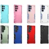 Schokbestendig Hybrid Dual Layer Matte Case Voor Samsung Galaxy S23 Ultra S22 S21 Plus S20 FE Antislip Hard telefoon Covers