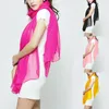 Scarves Summer Multi Color Solid Oversized Scarf Beach Towel Long Spring/summer Pleated Shawl