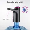 Wasserpumpen, automatischer Wasserspender, Wasserpumpe, 19 Liter, intelligente elektrische Gallonenpumpe, Trink-Gadgets für zu Hause, tragbare USB-Aufladung mit Rohr 230707