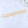 Bacchette 50PCS Dimensioni 3,5x10mm Bastone di bambù Modello Materiale Gabbia per uccelli Legno Uso fai da te