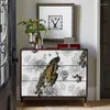 Wallpapers Peel And Stick Peacock Wallpaper Living Room Bedroom Floral Bird TV Sofa Background Wall Vintage Waterproof