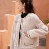 Casaco feminino de pele imitação de caxemira de cordeiro 2023 outono inverno couro integrado jaqueta curta feminina confortável top