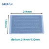 Pads Medical Disinfection Mat Silicone Mats for Sterilization Tray Case Box Sterilization Mat Surgery Instrument 1pcs