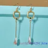 Dangle Boucles D'oreilles Baroque Perle Cadeaux Femmes Bijoux Blanc Cadeau Véritable Amulette Chinois 925 Argent Pierre Designer Naturel Talismans