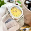 Marca de lujo Relojes para hombres y mujeres Top Maquinaria automática Reloj clásico Serie 5711 Reloj de pulsera deportivo Movimiento de alta calidad Relojes de pulsera impermeables