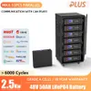 48V 50Ah 2.5KW LiFePO4 Battery 51.2V 200AH6000 Cycles CAN BUS RS485 16S BMS Max 32 Parallel For Solar-10 Year Warranty-No Tax