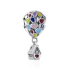 Dla Pandora Charms Authentic 925 Srebrne koraliki Cholera Nowe kolorowe balony Infinity Hearts Stars