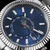 2023 QC Check Luxe Hommes Montre-Bracelet 42MM Bleu Index Cadran Jubilé Bracelet Cal9001 Automatique Mécanique Bracelet Hommes Montres Étanches Montres-Bracelets