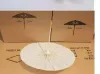 60pcs Gelin Düğün Şemsiyeleri Beyaz Kağıt Şemsiyeleri Güzellik Öğeleri Çin mini zanaat şemsiye çapı 60cm JY09