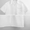 Fritidsskjortor för män Ukrainas flagga_41576516 En kortärmad skjorta Nyhet Topp Tee Byxklänning Högklassig Going Out Eur Storlek