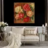 Reproduction d'art sur toile de haute qualité de Pierre Auguste Renoir Bouquet de fleurs par Renoir Figure peinture décor de bureau à domicile