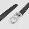 cinturón de diseñador para hombre cinturón de mujer para hombre 3.5 cm de ancho cinturones marca oro plata hebilla negra cuero genuino de calidad superior cinturón de lujo hombres mujer cintura 95-125 cm con caja