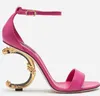 High Heels Red-Bottoms shoes Sandals for woman Shoes Genuine Leather Dressing Pumps with D Baroque & G Sculpted Heel sandals Dress shoe