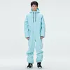 Mannen Broek 2023 Skipak Een Stuk Volwassen Winddicht Waterdicht En Warm Outdoor Apparatuur Fineer Dubbele Boord Anorak Mannen