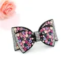 Hair Clips Butterfly Barrette - Rhinestones Clip Cellulose Acetate Accessory For Women Girl Beauty Ornament