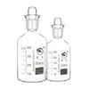 1 st/lot Lab 250ml 500ml 1000ml glasavloppsflaska löst syre