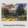 High Quality Handmade Pierre Auguste Renoir Painting Sunny Landscape Modern Canvas Artwork Wall Decor