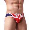 Badkläder för män Storbritannien US Flagga Badbyxor för män Sexiga Bikini Mini badbyxor för ungdomar Pojkar Baddräkt Baddräkt Strandshorts