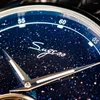 Armbanduhren Möwe Bewegung Blau San Zifferblatt Tourbillon Mechanische Uhr Herren Leuchtende Watrproof Mode Elegant