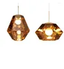 Lampes suspendues Cottage Living Decor Boule Lustre Led Luminaires Résidentiel Grande Lampe Fer Cage Éclairage Lustres Plafond