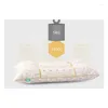 Kussen GraspDream 1Pcs 45x70cm Katoen Gezondheidszorg Comfortabel Bed Kussens Voor Slaap Ondersteuning Nek Vermoeidheid Relief elastische