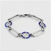 Nuovo braccialetto di fascino di design di alta qualità Argento G Braccialetto accessorio Bracciali da uomo e da donna Bracciale hip-hop Regalo di San Valentino G3336