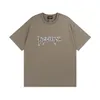 BLCG LENCIA 2023 Summer New 250g 100% Cotton T-shirt Men High Quality Print Color Sleeve Drop Tshirts Oversize Tops 2023198