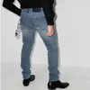 KSUBI JEANS MED MID RISE LISE MANS MANES LOCKENT ضيقة جينز مصمم MENT MENT