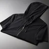 Blazer 2023 Sommer Neue Leichte Mode Kurzarm T-shirt Männer der Haut Schließen Kühle Atmungsaktive Casual Jacke Top Mode