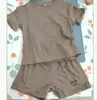Ropa de diseñador para niños Conjuntos de lujo para bebés y niños Conjuntos de ropa de verano Trajes de camisa para niños Camiseta para niños Conjuntos de verano para niños y niñas