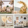 Vasi Big Tall Fluffy Faux Giunco Reed Erba Simulato Per Riempire Vasi Casa Soggiorno Cucina Matrimonio