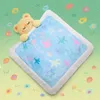 Cute Pet Bed With Stars Pattern, Quilt Shaped Pet Sleep Bed For Small Dogs & Cats, Creative Pet Mat