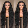 Deep Wave Frontal Wig Hd Lace 13x6 Human Hair Brazilian Wigs On Sale 32 30 Inch For Women Water 13x4 Front