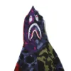 A Bathing A Ape Men's casual color matching shark head sweater jacket