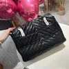 Designerka mody kobiety oryginalna skórzana torebka na ramię luksusowe torby kobieta v-w-fert nić duże torebki w torbie komunikacyjnej