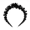 Haarspangen, Kristallglas-Kopfschmuck, biegsamer Braut-Reifen mit Pailletten, Dekor-Stirnband, einfarbig, handgefertigter Schmuck für Hochzeit