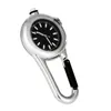 Pocket Watches Portable Clip On Carabiner Watch Backpack Unisex With Light Climbing For Outdoor Camping Home Equipment