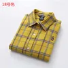 Women's Blouses 2023 Womens Plaid Excellent Quality Flannel Slim Shirts Women Cotton Casual Long Sleeve Shirt Tops Lady Clothes