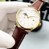 2023 New Gentleman Moda simple Correas y correas de acero opcionales Reloj para hombre Relojes de diseñador de lujo Relojes mecánicos automáticos Estilo Sin caja