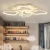 Kronleuchter Moderne Mond Stern Wolke Kronleuchter Licht Weiß Rosa Fernbedienung Kinderzimmer LED Lampen Für Prinzessin Baby Kindergarten