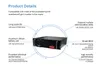 Jsdsolar LiFePO4 48V 100Ah Accu 6000 Cyclus 5.12KWH 16S 51.2V BMS RS485 KAN 6144Wh 32 stuks Parallel PC Monitor EU GEEN BELASTING