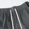 Herrshorts Patchwork radslits för män High Street Lösrandiga sportbyxor Utomhus Beach Pantalones Gym Streetwear