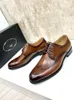 5A BOÎTE D'ORIGINE Design De Luxe Hommes Oxford Chaussures En Cuir Véritable Bout Pointu Brogue Chaussures Britanniques Robe D'affaires Chaussures De Mariage De Fête Chaussures